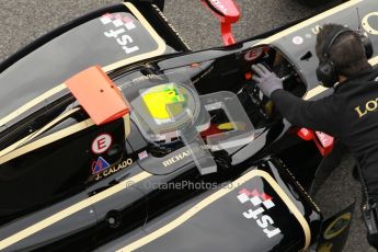 © Octane Photographic Ltd. GP2 Winter testing Barcelona Day 1, Tuesday 6th March 2012. Lotus GP, James Calado, Racing Steps. Digital Ref :