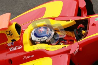 © Octane Photographic Ltd. GP2 Winter testing Barcelona Day 1, Tuesday 6th March 2012. Racing Engineering, Fabio Leimer. Digital Ref :