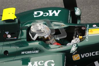 © Octane Photographic Ltd. GP2 Winter testing Barcelona Day 1, Tuesday 6th March 2012. Caterham Racing, Giedo Van der Garde. Digital Ref :