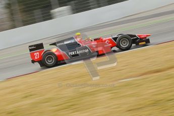 © Octane Photographic Ltd. GP2 Winter testing Barcelona Day 1, Tuesday 6th March 2012. Marussia Carlin, Rio Haryanto. Digital Ref : 0235cb1d3595