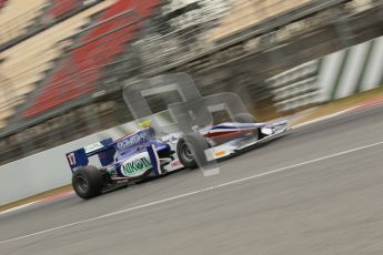 © Octane Photographic Ltd. GP2 Winter testing Barcelona Day 1, Tuesday 6th March 2012. Trident Racing, Julian Leal. Digital Ref : 0235cb1d3646