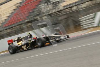 © Octane Photographic Ltd. GP2 Winter testing Barcelona Day 1, Tuesday 6th March 2012. Lotus GP, Esteban Gutierrez. Digital Ref : 0235cb1d3650