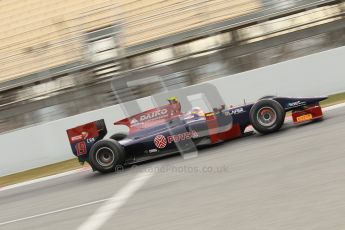 © Octane Photographic Ltd. GP2 Winter testing Barcelona Day 1, Tuesday 6th March 2012. Venezuela GP Lazarus, Giancarlo Senerelli. Digital Ref : 0235cb1d3665