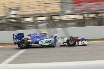 © Octane Photographic Ltd. GP2 Winter testing Barcelona Day 1, Tuesday 6th March 2012. Trident Racing, Julian Leal. Digital Ref : 0235cb1d3687