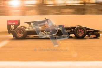 © Octane Photographic Ltd. GP2 Winter testing Barcelona Day 1, Tuesday 6th March 2012. Lotus GP, Esteban Gutierrez. Digital Ref : 0235cb1d3692