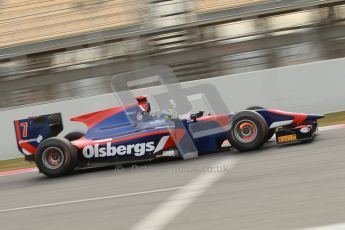 © Octane Photographic Ltd. GP2 Winter testing Barcelona Day 1, Tuesday 6th March 2012. iSport International, Marcus Ericsson. Digital Ref : 0235cb1d3699