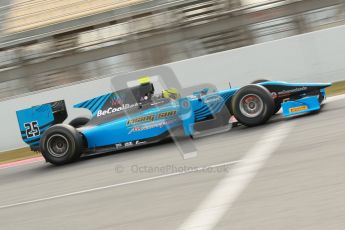 © Octane Photographic Ltd. GP2 Winter testing Barcelona Day 1, Tuesday 6th March 2012. Ocean Racing technology, Nigel Melker. Digital Ref : 0235cb1d3817