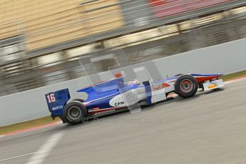 © Octane Photographic Ltd. GP2 Winter testing Barcelona Day 1, Tuesday 6th March 2012. Trident Racing, Stephane Richelmi. Digital Ref : 0235cb1d3824