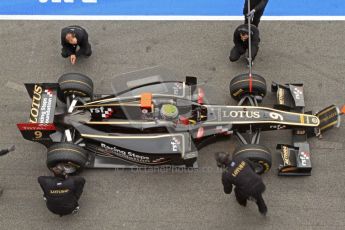 © Octane Photographic Ltd. GP2 Winter testing Barcelona Day 1, Tuesday 6th March 2012. Lotus GP, James Calado, Racing Steps. Digital Ref : 0235cb7d0131