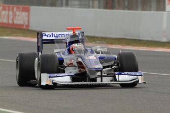 © Octane Photographic Ltd. GP2 Winter testing Barcelona Day 1, Tuesday 6th March 2012. Trident Racing, Stephane Richelmi. Digital Ref : 0235cb7d0214