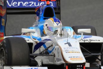 © Octane Photographic Ltd. GP2 Winter testing Barcelona Day 1, Tuesday 6th March 2012. Barwa Addax Team, Johnny Cecotto Jnr. Digital Ref : 0235cb7d0287