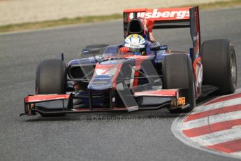 © Octane Photographic Ltd. GP2 Winter testing Barcelona Day 1, Tuesday 6th March 2012. iSport International, Marcus Ericsson. Digital Ref : 0235cb7d0323