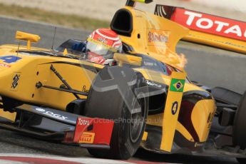 © Octane Photographic Ltd. GP2 Winter testing Barcelona Day 1, Tuesday 6th March 2012. DAMS, Felipe Nasr. Digital Ref : 0235cb7d0339