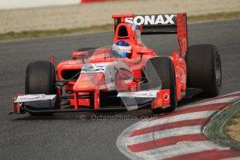 © Octane Photographic Ltd. GP2 Winter testing Barcelona Day 1, Tuesday 6th March 2012. Arden International, Simon Trummer. Digital Ref : 0235cb7d0415