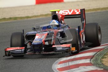 © Octane Photographic Ltd. GP2 Winter testing Barcelona Day 1, Tuesday 6th March 2012. iSport International, Jolyon Palmer. Digital Ref : 0235cb7d0428