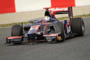 © Octane Photographic Ltd. GP2 Winter testing Barcelona Day 1, Tuesday 6th March 2012. iSport International, Marcus Ericsson. Digital Ref : 0235cb7d0448