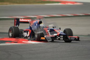 © Octane Photographic Ltd. GP2 Winter testing Barcelona Day 1, Tuesday 6th March 2012. iSport International, Marcus Ericsson. Digital Ref : 0235cb7d0585