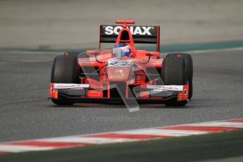 © Octane Photographic Ltd. GP2 Winter testing Barcelona Day 1, Tuesday 6th March 2012. Arden International, Simon Trummer. Digital Ref : 0235cb7d0619