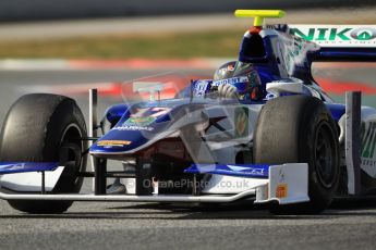 © Octane Photographic Ltd. GP2 Winter testing Barcelona Day 1, Tuesday 6th March 2012. Trident Racing, Julian Leal. Digital Ref : 0235cb7d1063