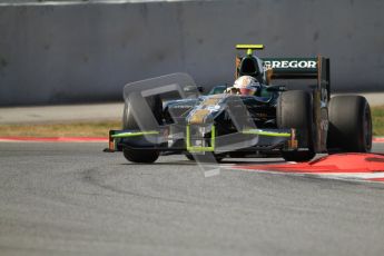 © Octane Photographic Ltd. GP2 Winter testing Barcelona Day 1, Tuesday 6th March 2012. Caterham Racing, Giedo Van der Garde. Digital Ref : 0235cb7d1066