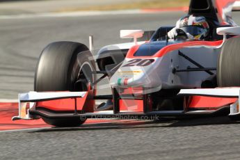 © Octane Photographic Ltd. GP2 Winter testing Barcelona Day 1, Tuesday 6th March 2012. Rapax, Ricardo Teixeira. Digital Ref : 0235cb7d1159