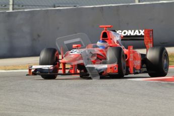 © Octane Photographic Ltd. GP2 Winter testing Barcelona Day 1, Tuesday 6th March 2012. Arden International, Simon Trummer. Digital Ref : 0235cb7d1237