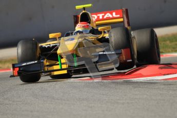 © Octane Photographic Ltd. GP2 Winter testing Barcelona Day 1, Tuesday 6th March 2012. DAMS, Felipe Nasr. Digital Ref : 0235cb7d1246