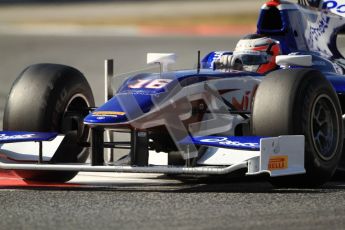 © Octane Photographic Ltd. GP2 Winter testing Barcelona Day 1, Tuesday 6th March 2012. Trident Racing, Stephane Richelmi. Digital Ref : 0235cb7d1259