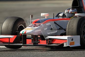 © Octane Photographic Ltd. GP2 Winter testing Barcelona Day 1, Tuesday 6th March 2012. Rapax, Ricardo Teixeira. Digital Ref : 0235cb7d1275