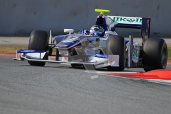 © Octane Photographic Ltd. GP2 Winter testing Barcelona Day 1, Tuesday 6th March 2012. Trident Racing, Julian Leal. Digital Ref : 1