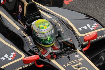 © Octane Photographic Ltd. GP2 Winter testing Barcelona Day 1, Tuesday 6th March 2012. Lotus GP, James Calado, Racing Steps. Digital Ref : 0235lw7d5077