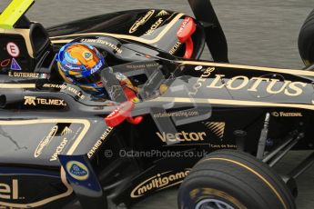 © Octane Photographic Ltd. GP2 Winter testing Barcelona Day 1, Tuesday 6th March 2012. Lotus GP, Esteban Gutierrez. Digital Ref : 0235lw7d5345