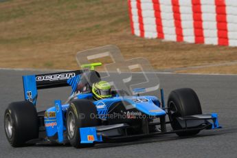 © Octane Photographic Ltd. GP2 Winter testing Barcelona Day 1, Tuesday 6th March 2012. Ocean Racing technology, Nigel Melker. Digital Ref : 0235lw7d5390