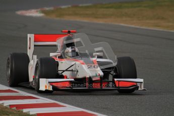 © Octane Photographic Ltd. GP2 Winter testing Barcelona Day 1, Tuesday 6th March 2012. Rapax, Ricardo Teixeira. Digital Ref : 0235lw7d5522