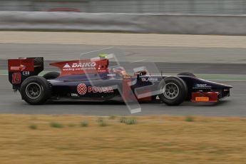 © Octane Photographic Ltd. GP2 Winter testing Barcelona Day 1, Tuesday 6th March 2012. Venezuela GP Lazarus, Giancarlo Senerelli. Digital Ref : 0235lw7d5637