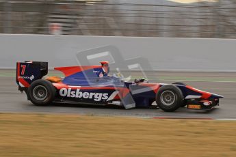 © Octane Photographic Ltd. GP2 Winter testing Barcelona Day 1, Tuesday 6th March 2012. iSport International, Marcus Ericsson. Digital Ref : 0235lw7d5784