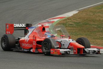 © Octane Photographic Ltd. GP2 Winter testing Barcelona Day 1, Tuesday 6th March 2012. Arden International, Simon Trummer. Digital Ref : 0235lw7d5925