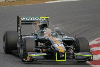 © Octane Photographic Ltd. GP2 Winter testing Barcelona Day 1, Tuesday 6th March 2012. Caterham Racing, Giedo Van der Garde. Digital Ref : 0235lw7d6000