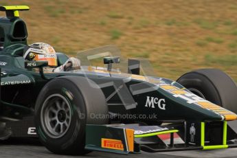 © Octane Photographic Ltd. GP2 Winter testing Barcelona Day 1, Tuesday 6th March 2012. Caterham Racing, Giedo Van der Garde. Digital Ref : 0235lw7d6004