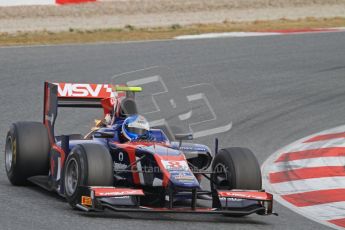 © Octane Photographic Ltd. GP2 Winter testing Barcelona Day 1, Tuesday 6th March 2012. iSport International, Jolyon Palmer. Digital Ref : 0235lw7d6037