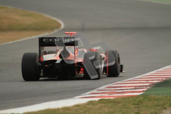 © Octane Photographic Ltd. GP2 Winter testing Barcelona Day 1, Tuesday 6th March 2012. Marussia Carlin, Max Chilton. Digital Ref : 0235lw7d6071