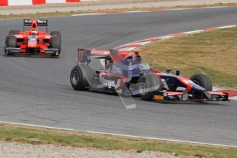 © Octane Photographic Ltd. GP2 Winter testing Barcelona Day 1, Tuesday 6th March 2012. iSport International, Marcus Ericsson. Digital Ref : 0235lw7d6225