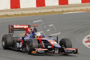 © Octane Photographic Ltd. GP2 Winter testing Barcelona Day 1, Tuesday 6th March 2012. iSport International, Marcus Ericsson. Digital Ref : 0235lw7d6277