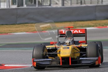 © Octane Photographic Ltd. GP2 Winter testing Barcelona Day 1, Tuesday 6th March 2012. DAMS, Davide Valsecchi. Digital Ref : 0235lw7d7000