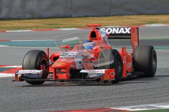 © Octane Photographic Ltd. GP2 Winter testing Barcelona Day 1, Tuesday 6th March 2012. Arden International, Simon Trummer. Digital Ref : 0235lw7d7046