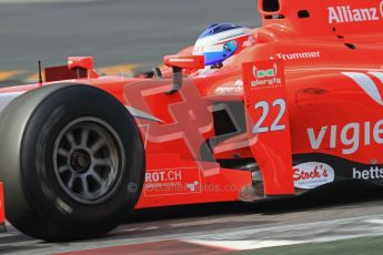 © Octane Photographic Ltd. GP2 Winter testing Barcelona Day 1, Tuesday 6th March 2012. Arden International, Simon Trummer. Digital Ref : 0235lw7d7050