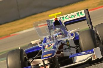 © Octane Photographic Ltd. GP2 Winter testing Barcelona Day 1, Tuesday 6th March 2012. Trident Racing, Julian Leal. Digital Ref : 0235lw7d7203