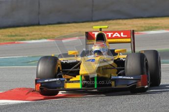 © Octane Photographic Ltd. GP2 Winter testing Barcelona Day 1, Tuesday 6th March 2012. DAMS, Felipe Nasr. Digital Ref : 0235lw7d7275