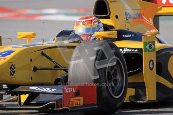 © Octane Photographic Ltd. GP2 Winter testing Barcelona Day 1, Tuesday 6th March 2012. DAMS, Felipe Nasr. Digital Ref : 0235lw7d7322