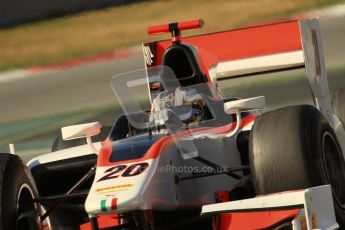 © Octane Photographic Ltd. GP2 Winter testing Barcelona Day 1, Tuesday 6th March 2012. Rapax, Ricardo Teixeira. Digital Ref : 0235lw7d7453